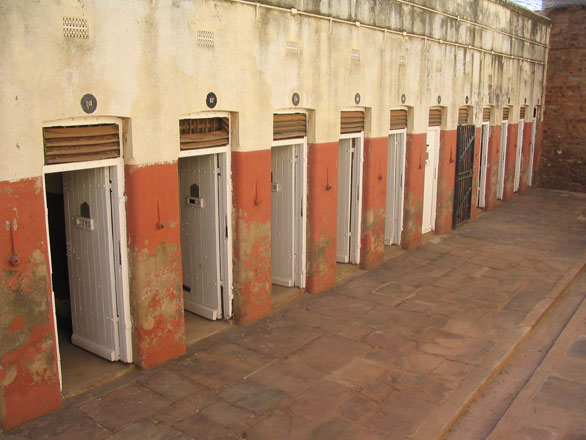 Isolation cells at the Johannesburg Fort at Constitution Hill in South Africa