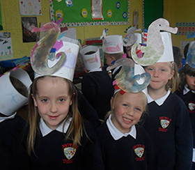 Students at Moyle Primary School, a participant in the Ready to Learn programme.