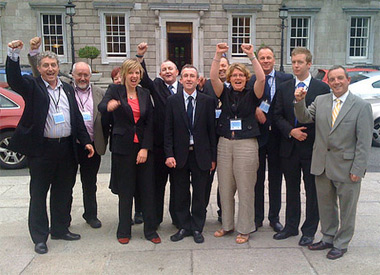 GLEN celebrates passage of the Civil Partnership Bill passed by Seanad