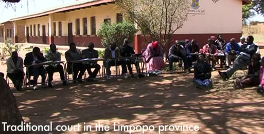 Traditional Court in Limpopo Province